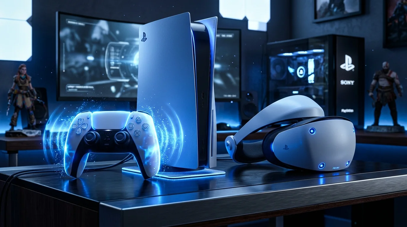 Roblox PS5 DualSense Controller and Meta Quest VR Spatial Haptics